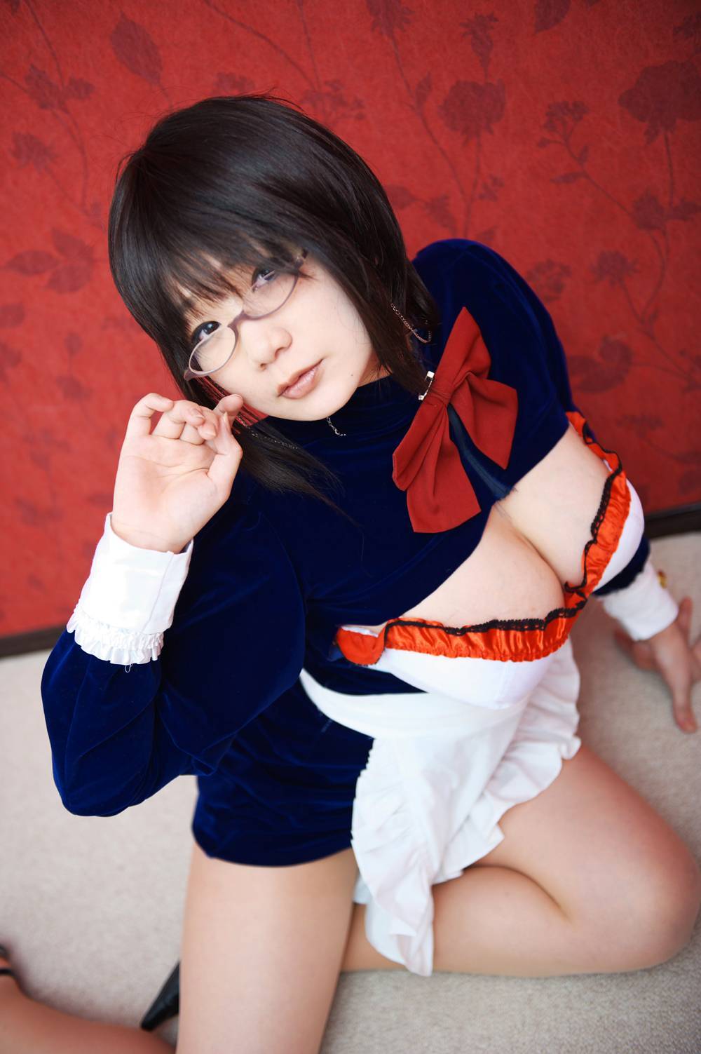 [Cosplay] 2013.03.28 Sexy Maid - Big Tits 1